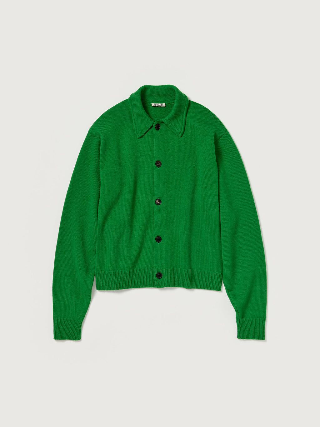 Auralee 26AW SUPER FINE WOOL KNIT SHIRT CARDIGAN