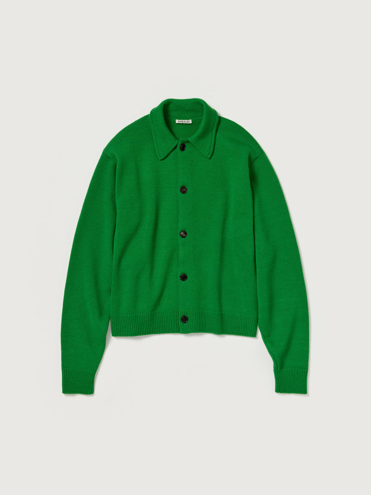 Auralee 26AW SUPER FINE WOOL KNIT SHIRT CARDIGAN