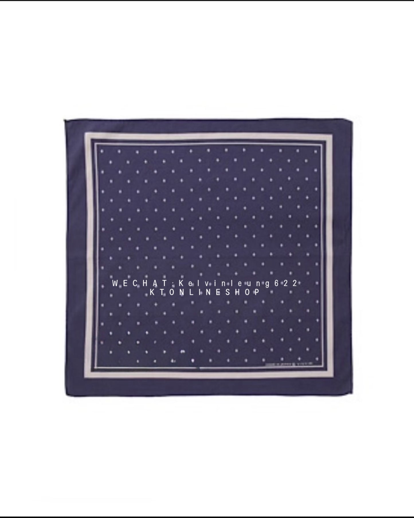 VISVIM 26SS BANDANA (C/SI) CHAMBRAY DMGD