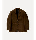 A.PRESSE 26AW Suede Leather Tailored Jacket