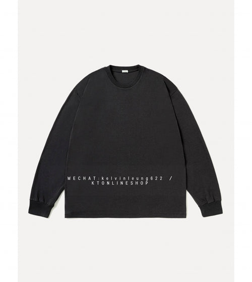 A.PRESSE 26AW Cashmere Blend L/S T-Shirt
