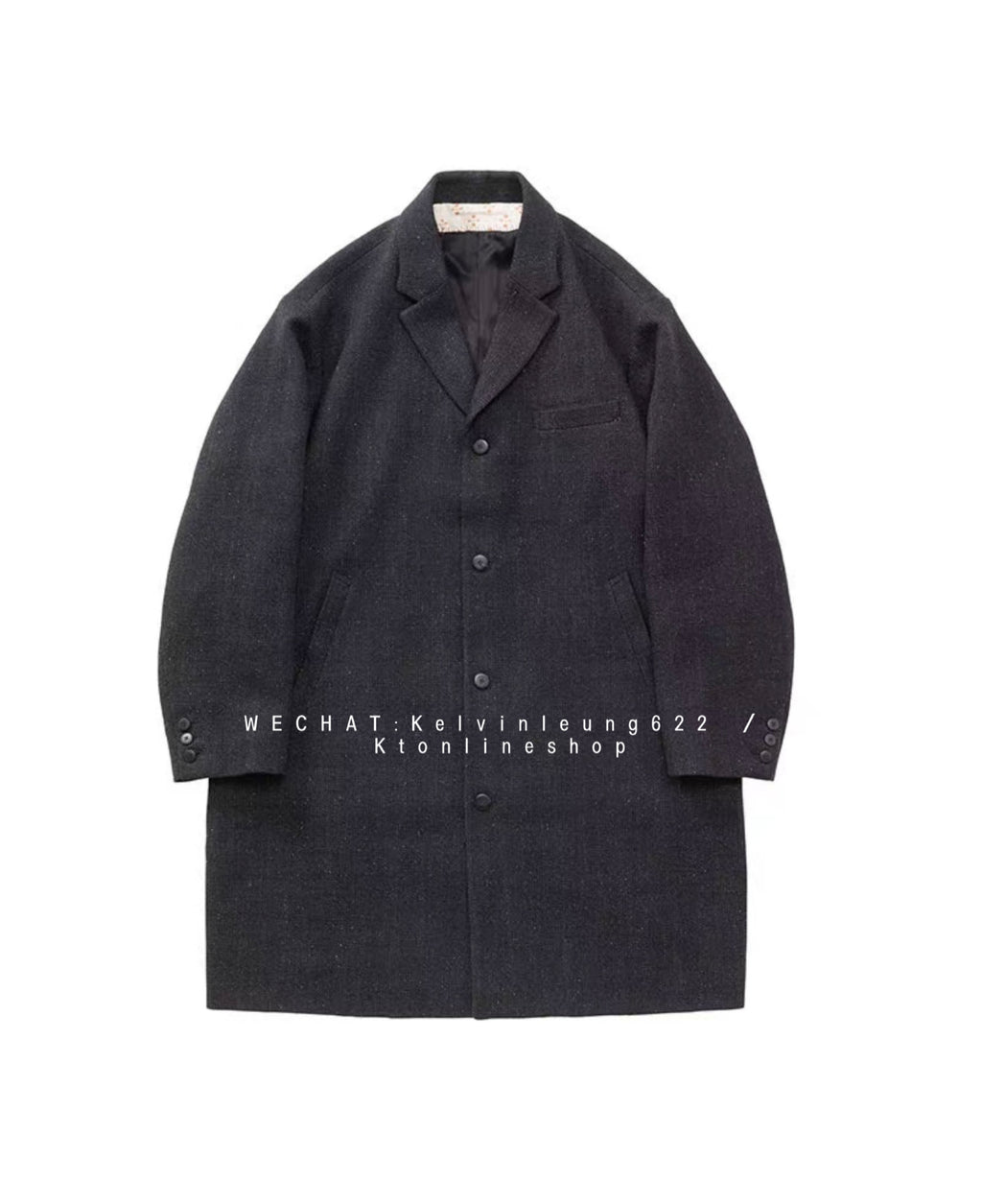VISVIM 26AW HAMMONS COAT TWEED