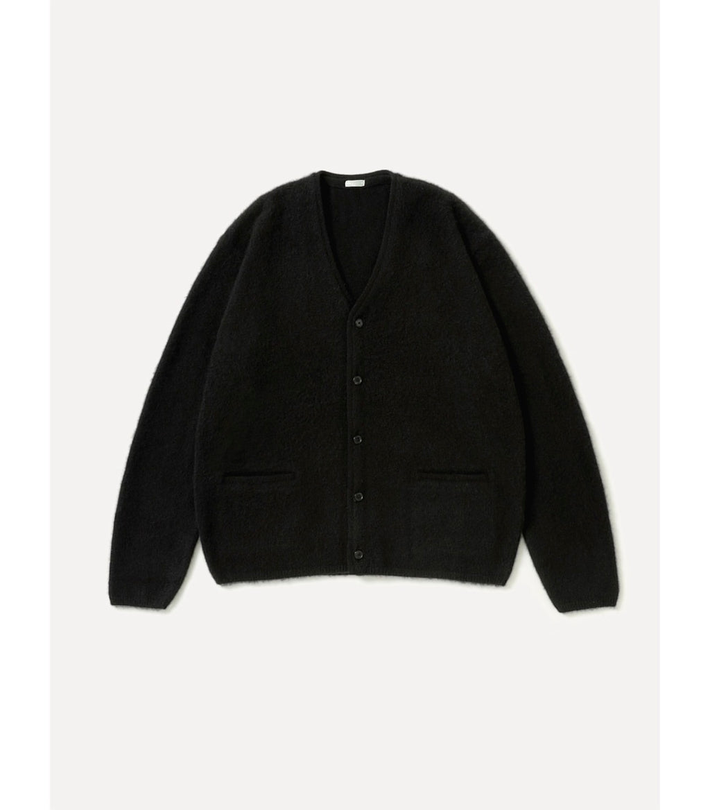 A.PRESSE 26AW Brushed Cashmere Middle Gauge Cardigan