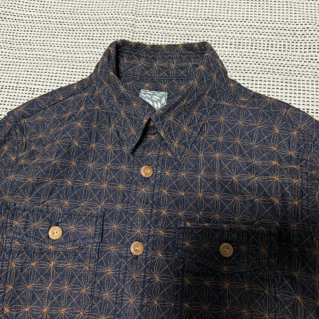 visvim ICT SS BLACK ELK (SASHIKO)