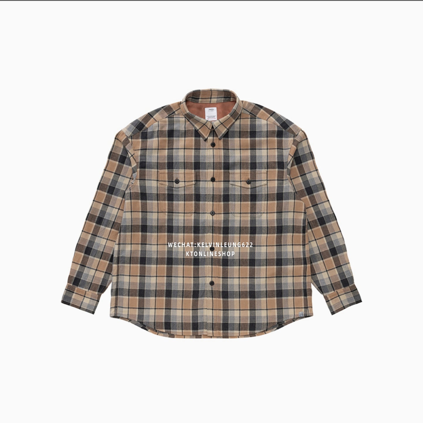 VISVIM 25SS LUMBER CHECK L/S (W/L)
