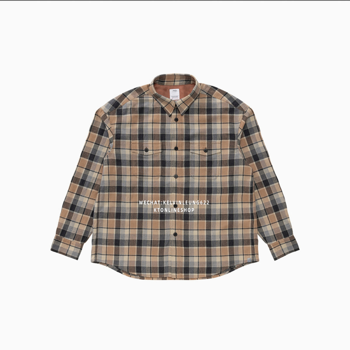 VISVIM 25SS LUMBER CHECK L/S (W/L)