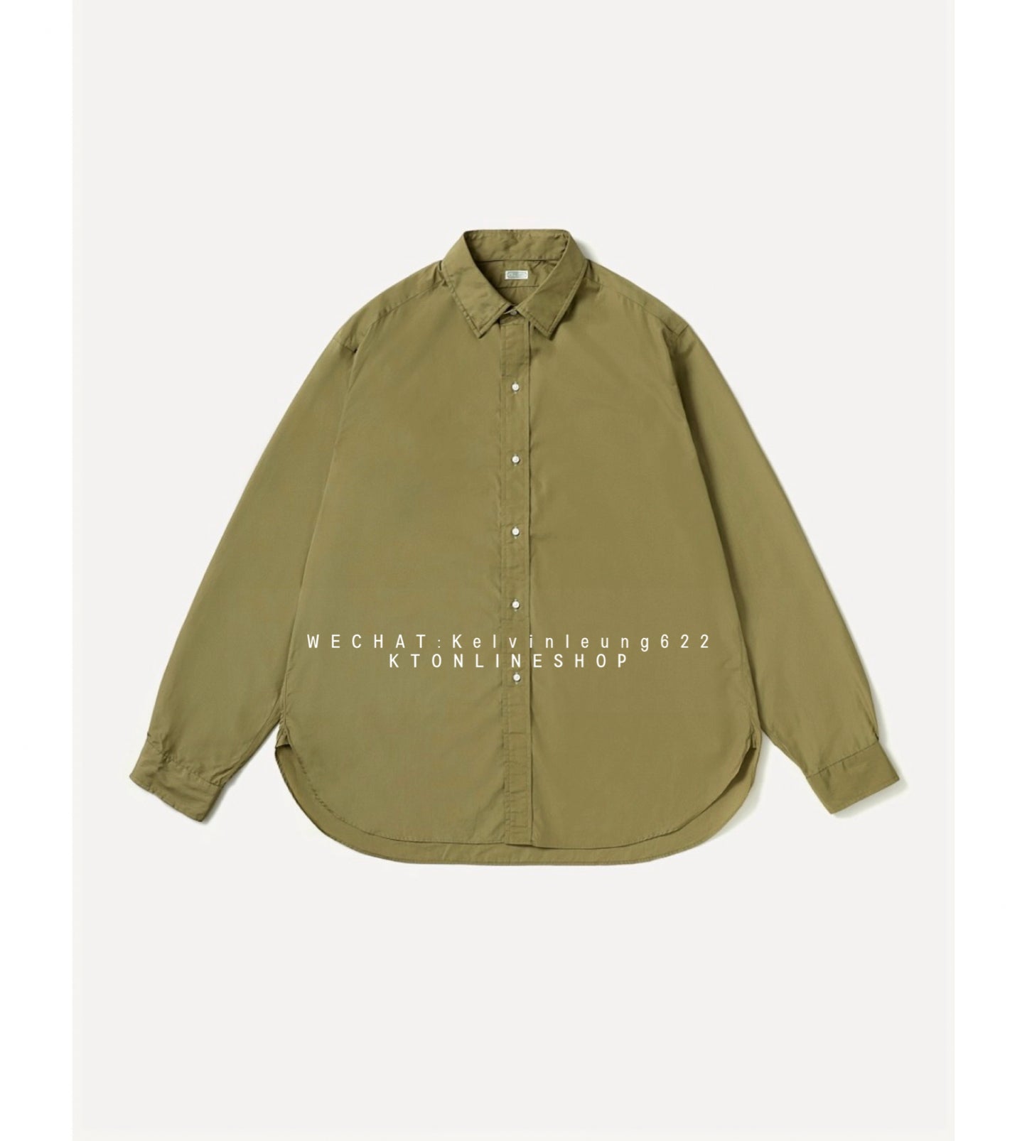 A.PRESSE 26AW Regular Collar Shirt