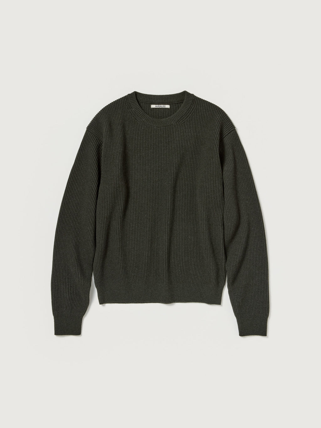 Auralee 26AW SUPER FINE WOOL RIB KNIT P/O