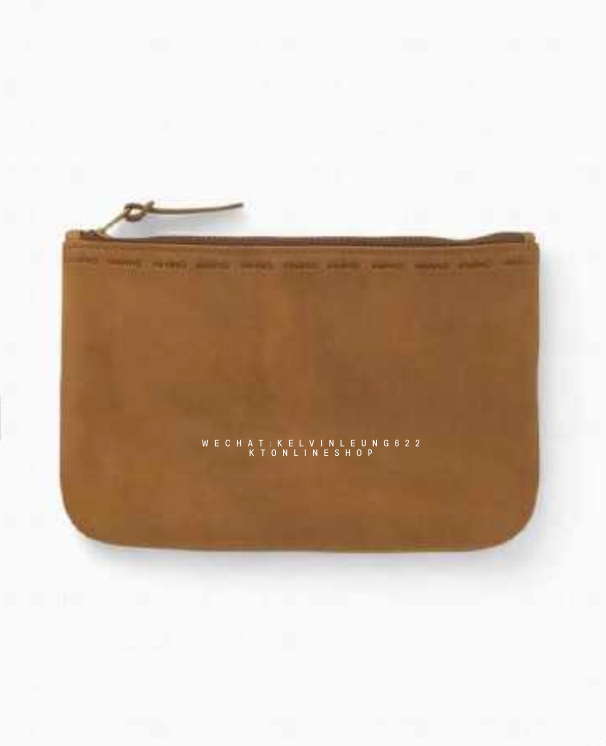 VISVIM 26SS LEATHER TRAVEL POUCH