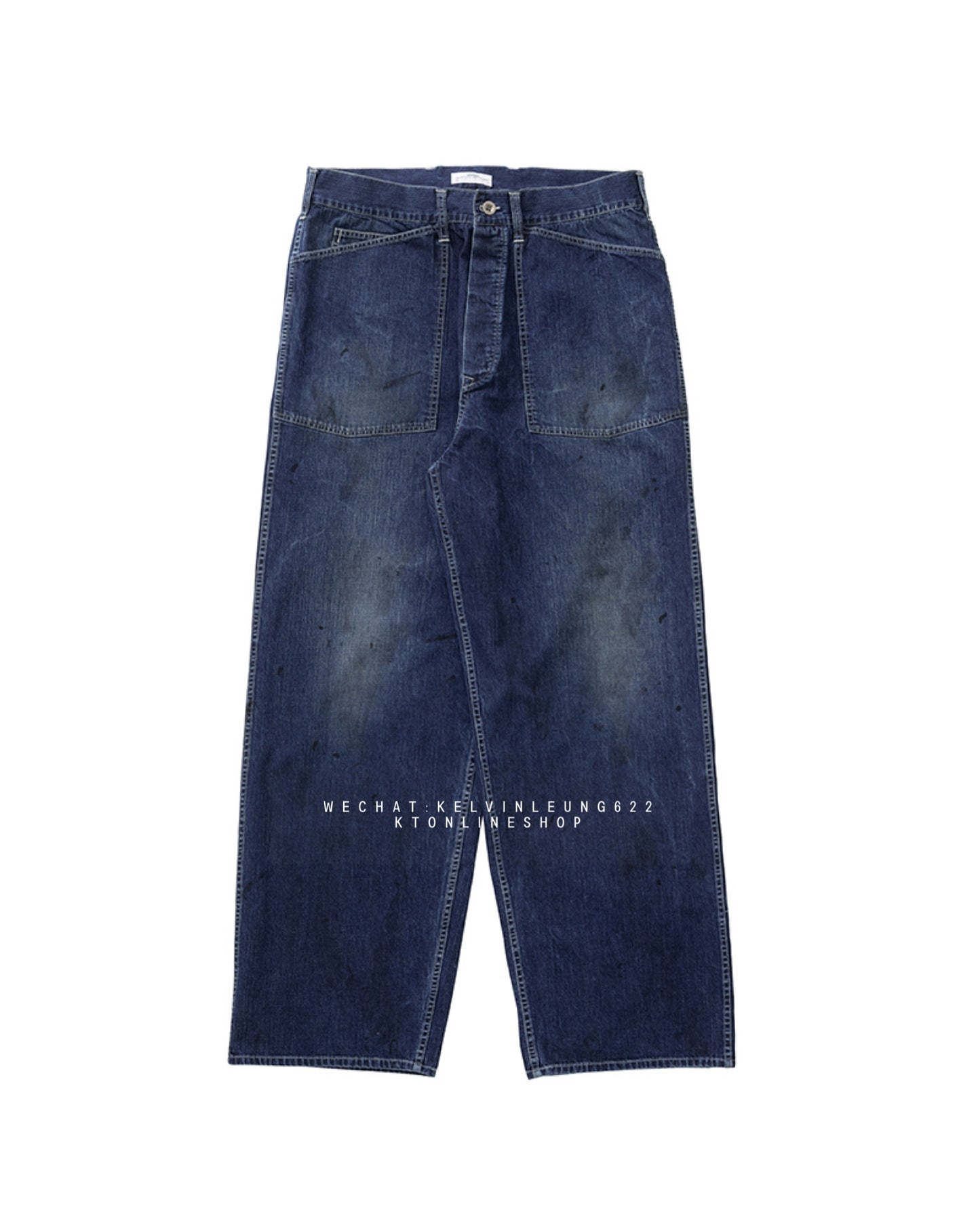 VISVIM 26SS SS SCOUT PANTS DRY DENIM