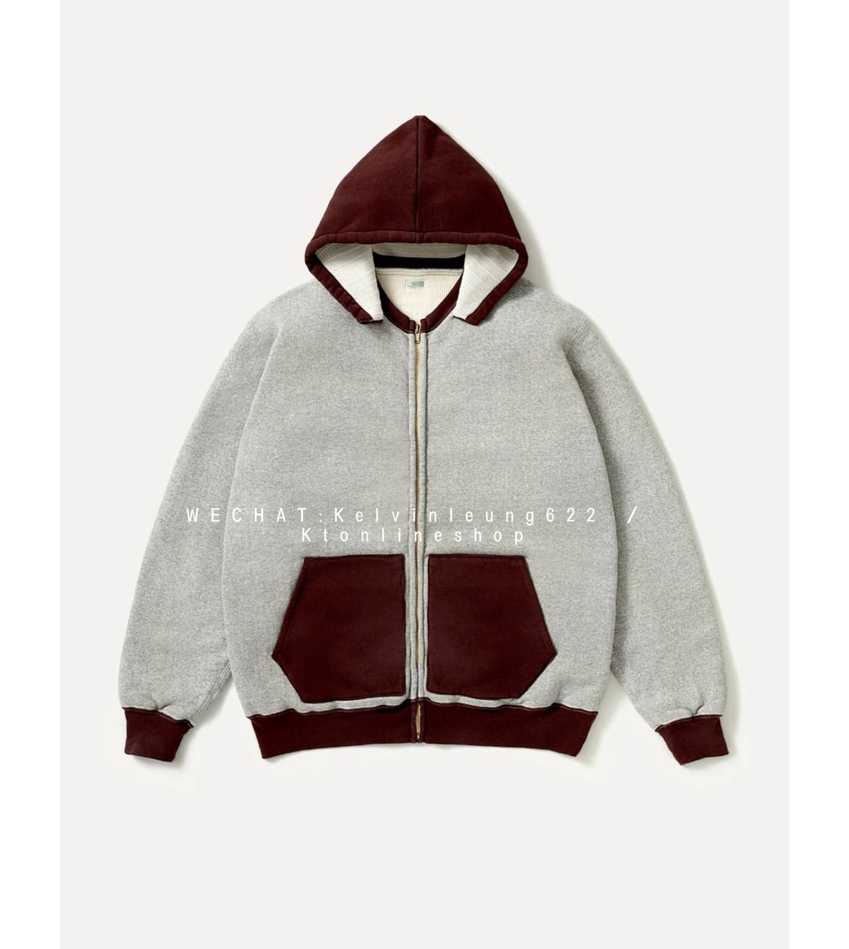 A.PRESSE 26AW Vintage Attached Hood Zip Parka