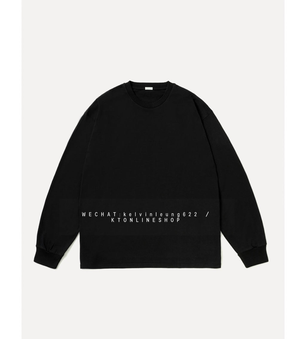 A.PRESSE 26AW Cashmere Blend L/S T-Shirt