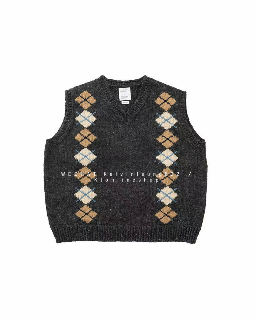VISVIM 26AW DIAMANTE VEST KNIT