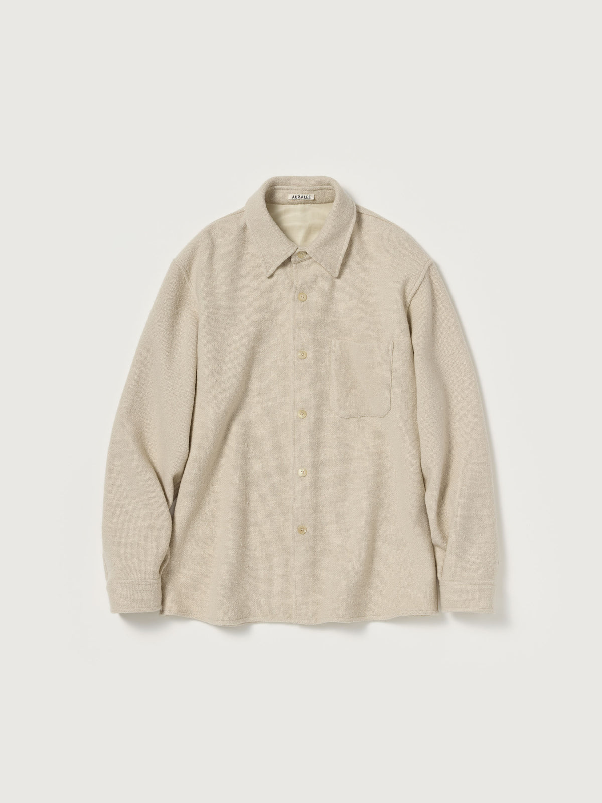Auralee 26AW HOMESPUN TWEED SHIRT BLOUSON