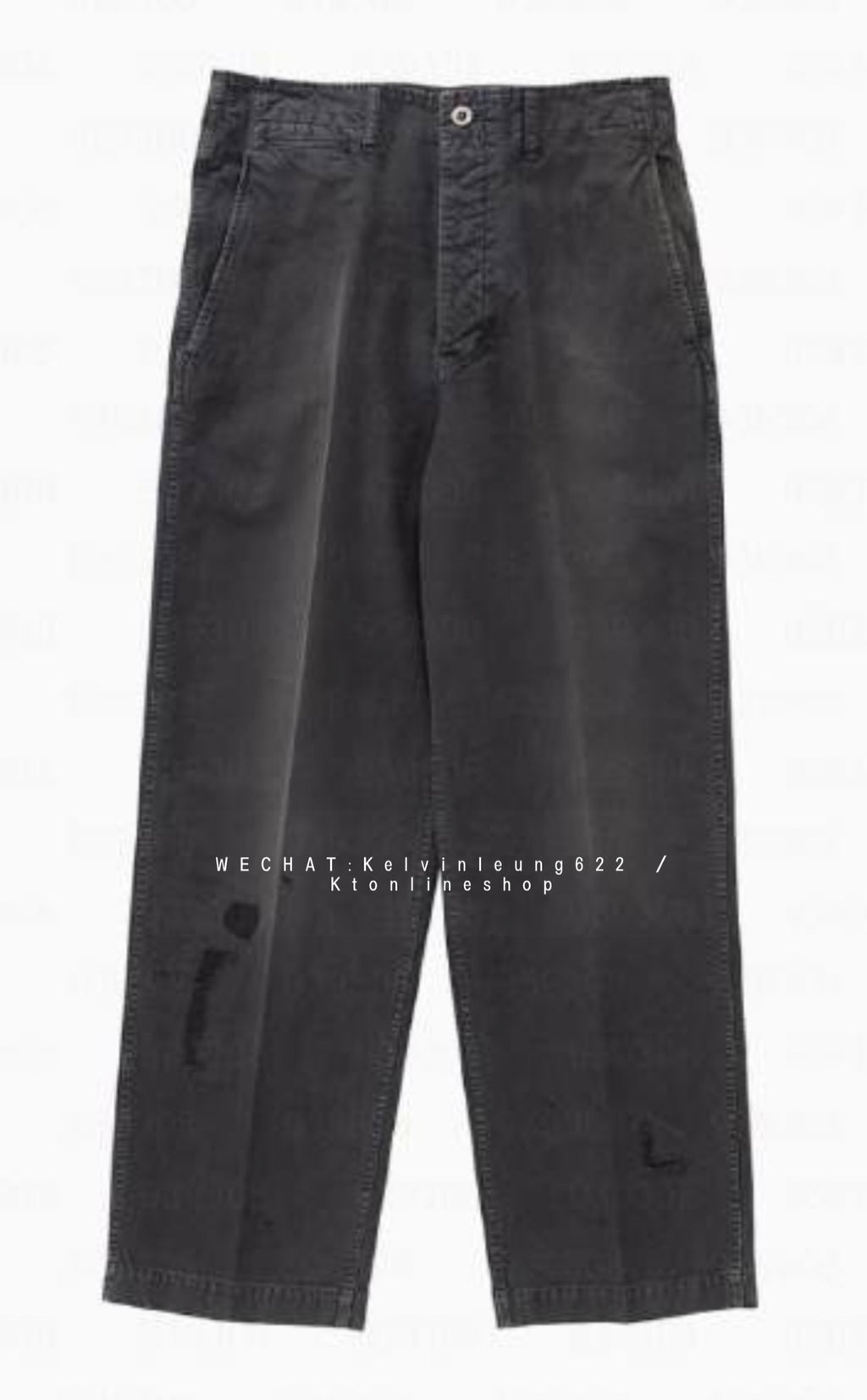 VISVIM 26AW BROADER CHINO CRASH
