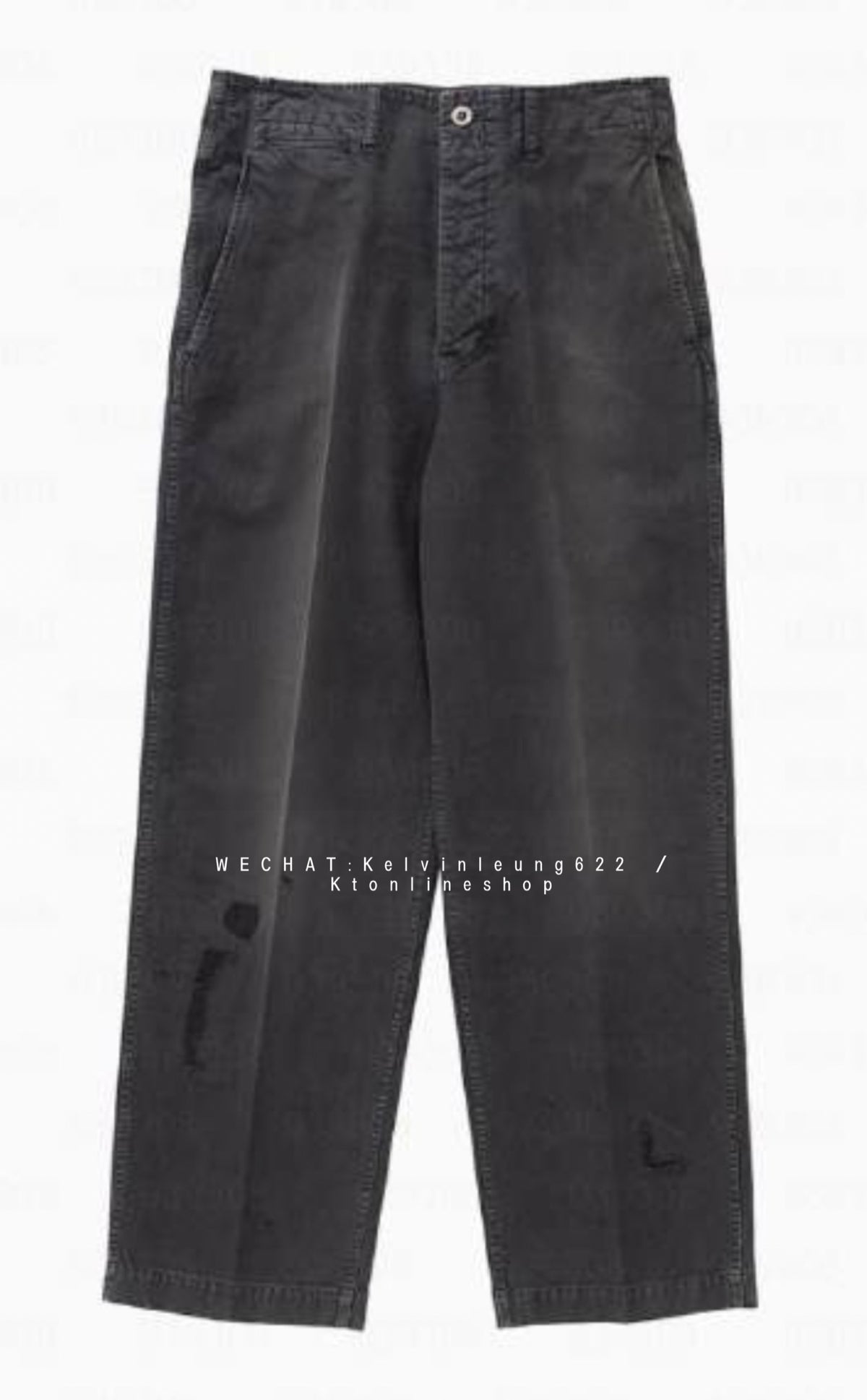 VISVIM 26AW BROADER CHINO CRASH