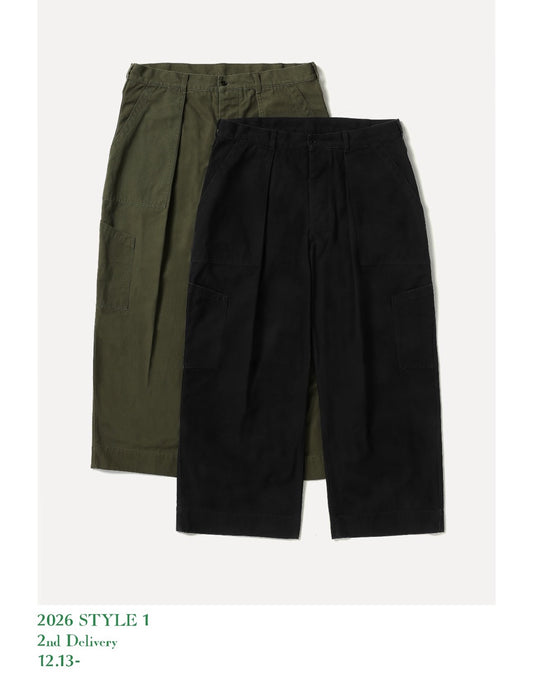 A.PRESSE 26SS USAF Hemmed Bottoms