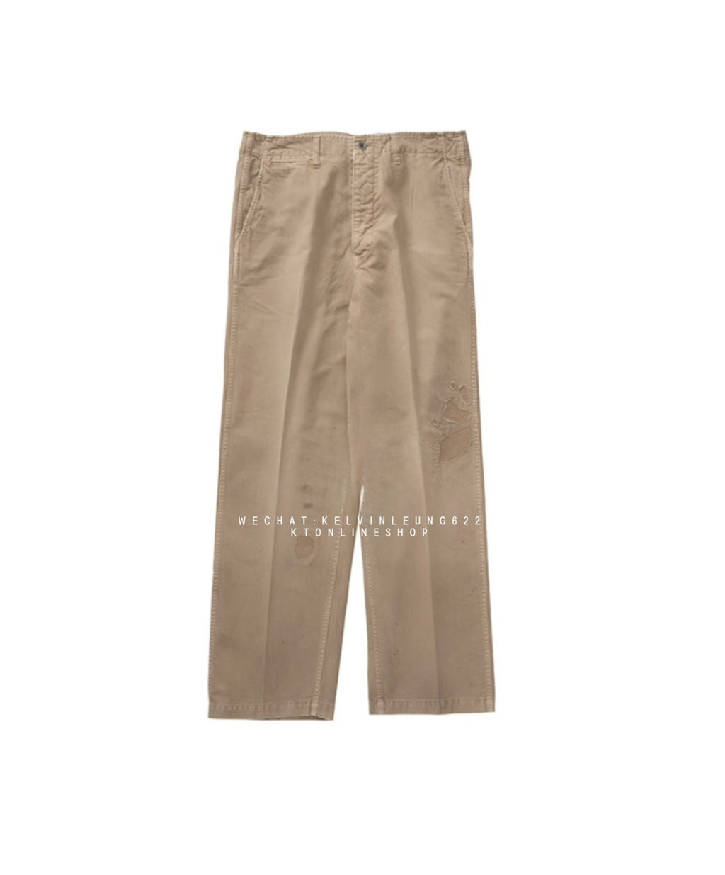 VISVIM 26SS WALKER CHINO CRASH