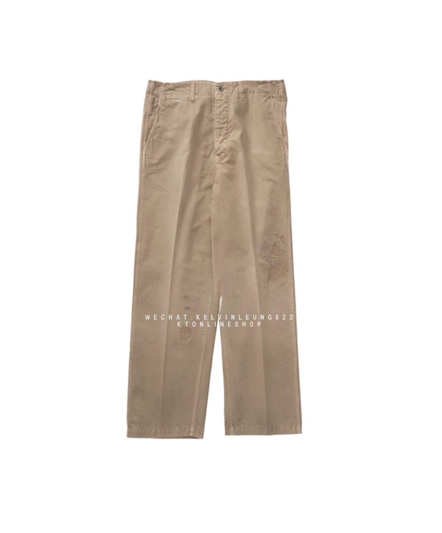 VISVIM 26SS WALKER CHINO CRASH
