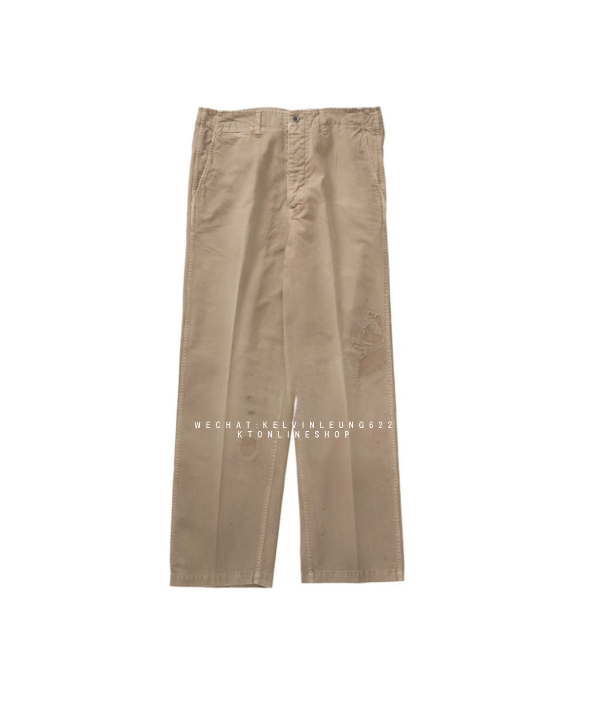 VISVIM 26SS WALKER CHINO CRASH