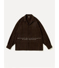 A.PRESSE 26AW Silk Nep Loop Collar Shirt