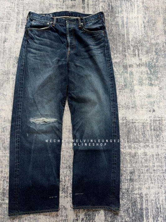 VISVIM 25AW SOCIAL SCULPTURE 01WIDE DAMAGE-25 (Rom herman limited)