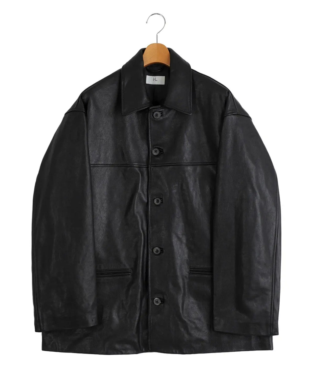 Herill 26AW Lamb Leather Car Jacket