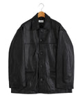 Herill 26AW Lamb Leather Car Jacket