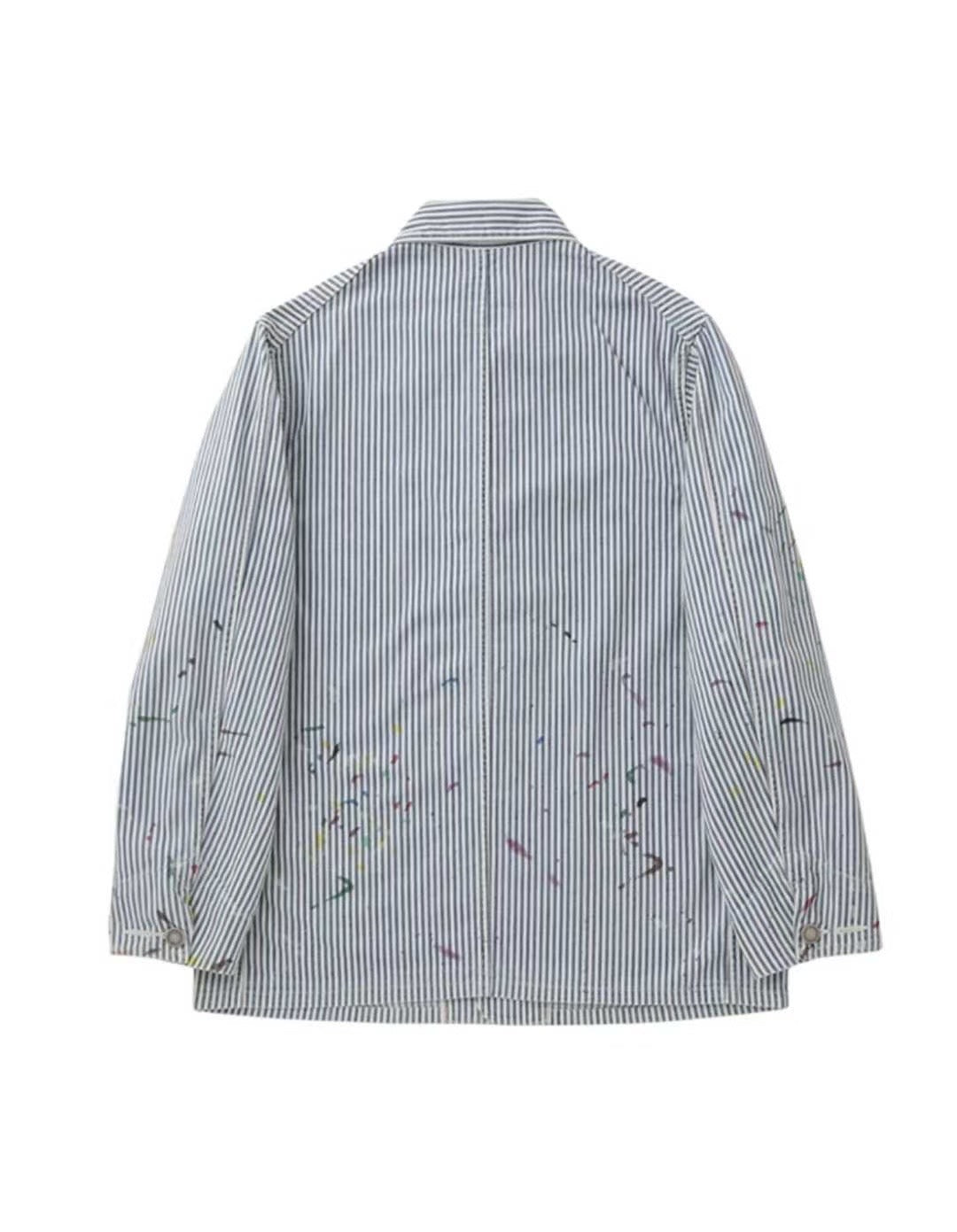 VISVIM I.C.T SS COVERALL JKT DMGD