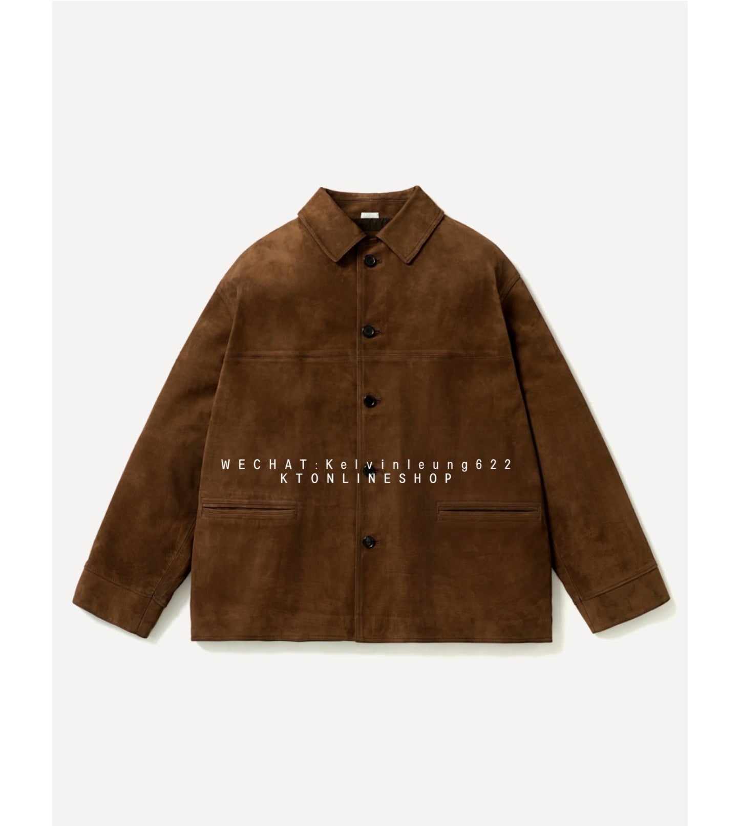 A.PRESSE 26AW Leather Chore Jacket