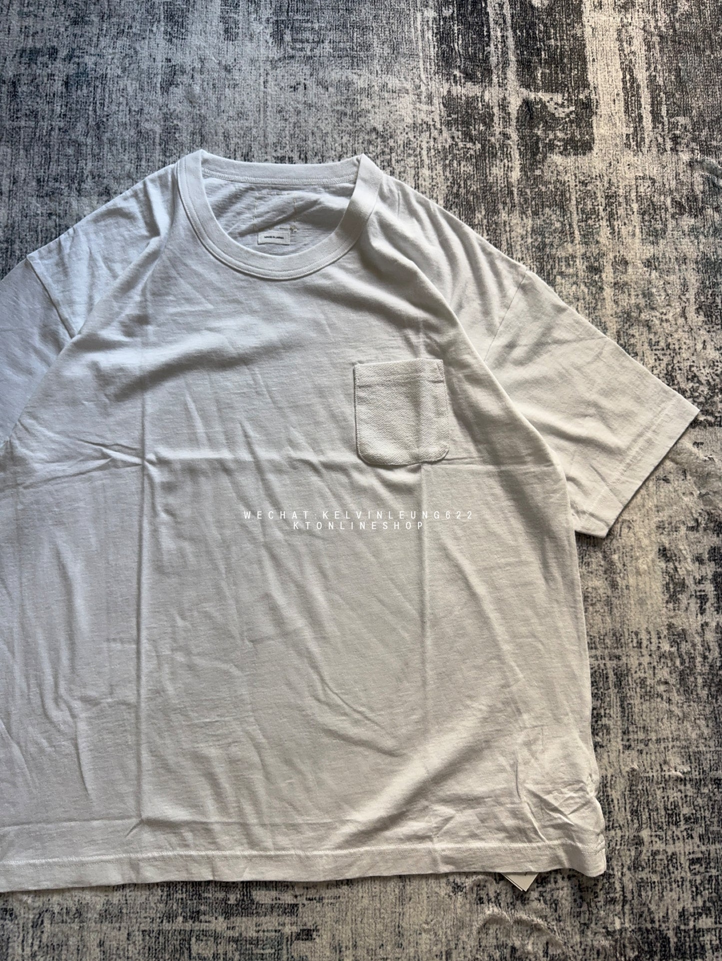 VISVIM JUMBO TEE S/S MUD EVENT