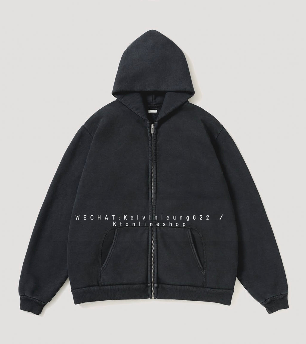 A.PRESSE 26AW Vintage Zip Sweat Hoodie