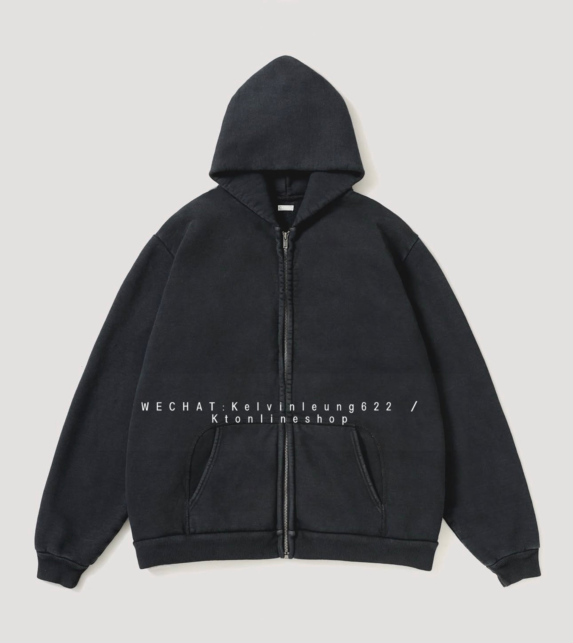 A.PRESSE 26AW Vintage Zip Sweat Hoodie