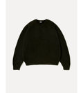 A.PRESSE 26AW Brushed Cashmere Middle Gauge Henley Neck Sweater