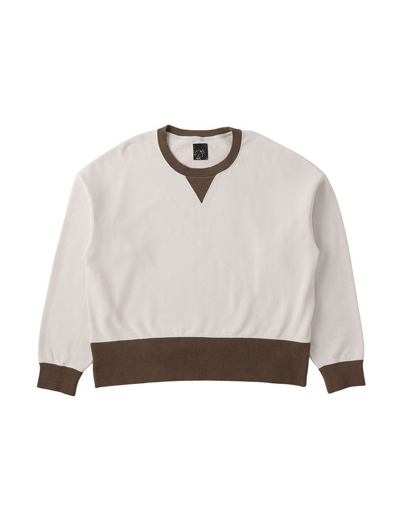VISVIM 26AW ICT FELLOW SWEAT L/S 2-TONE (N.D.)