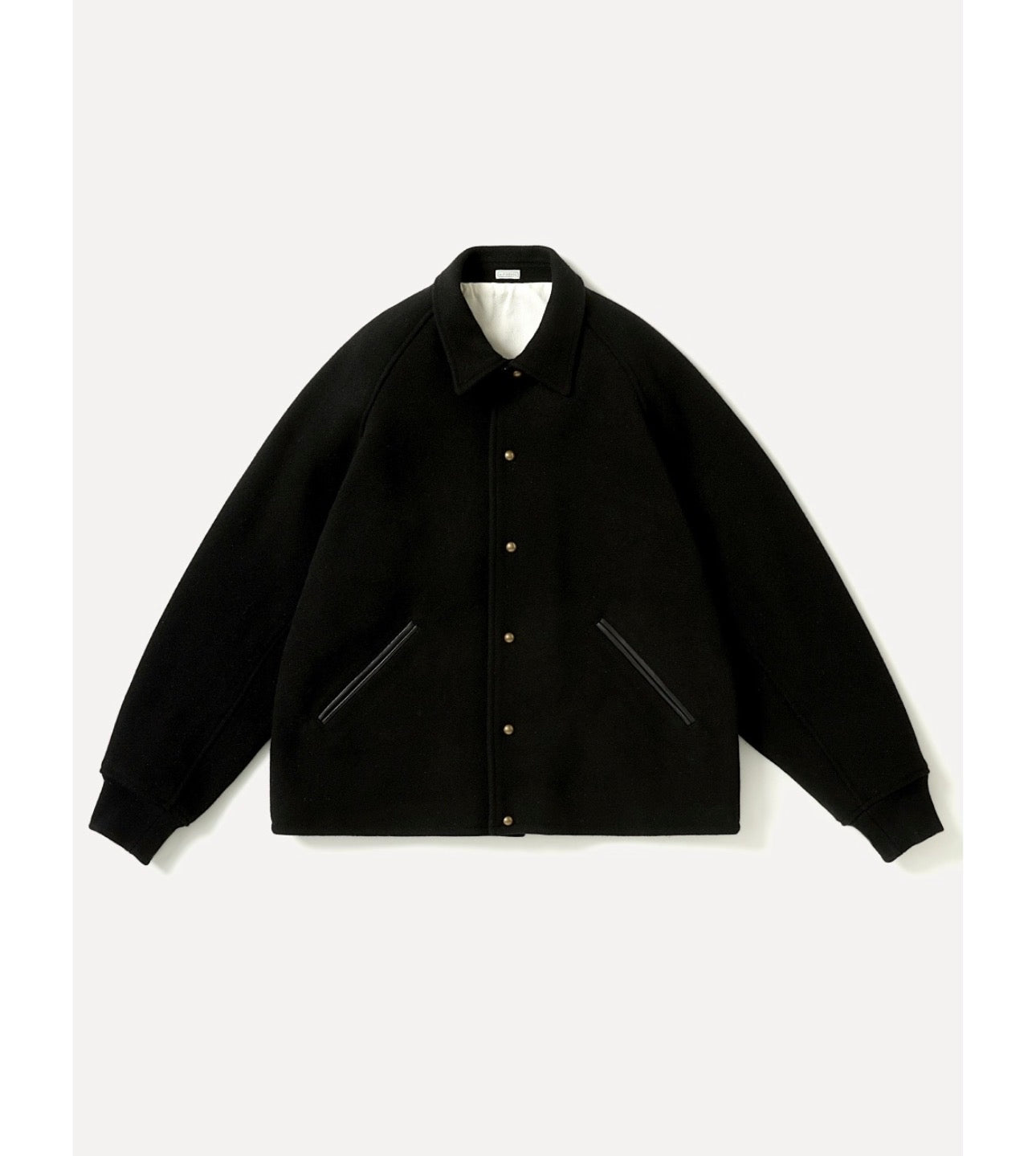 A.PRESSE 26AW High Twist Cashmere Melton Coach Jacket
