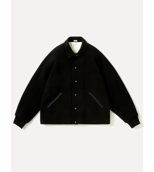 A.PRESSE 26AW High Twist Cashmere Melton Coach Jacket