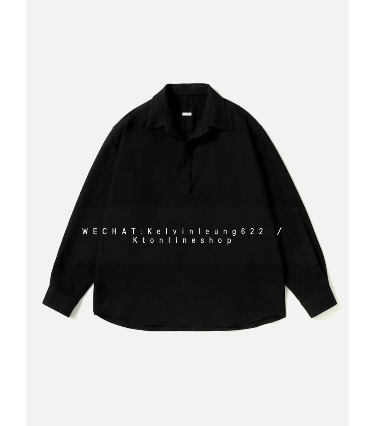 A.PRESSE 26AW Wool Skipper Shirt