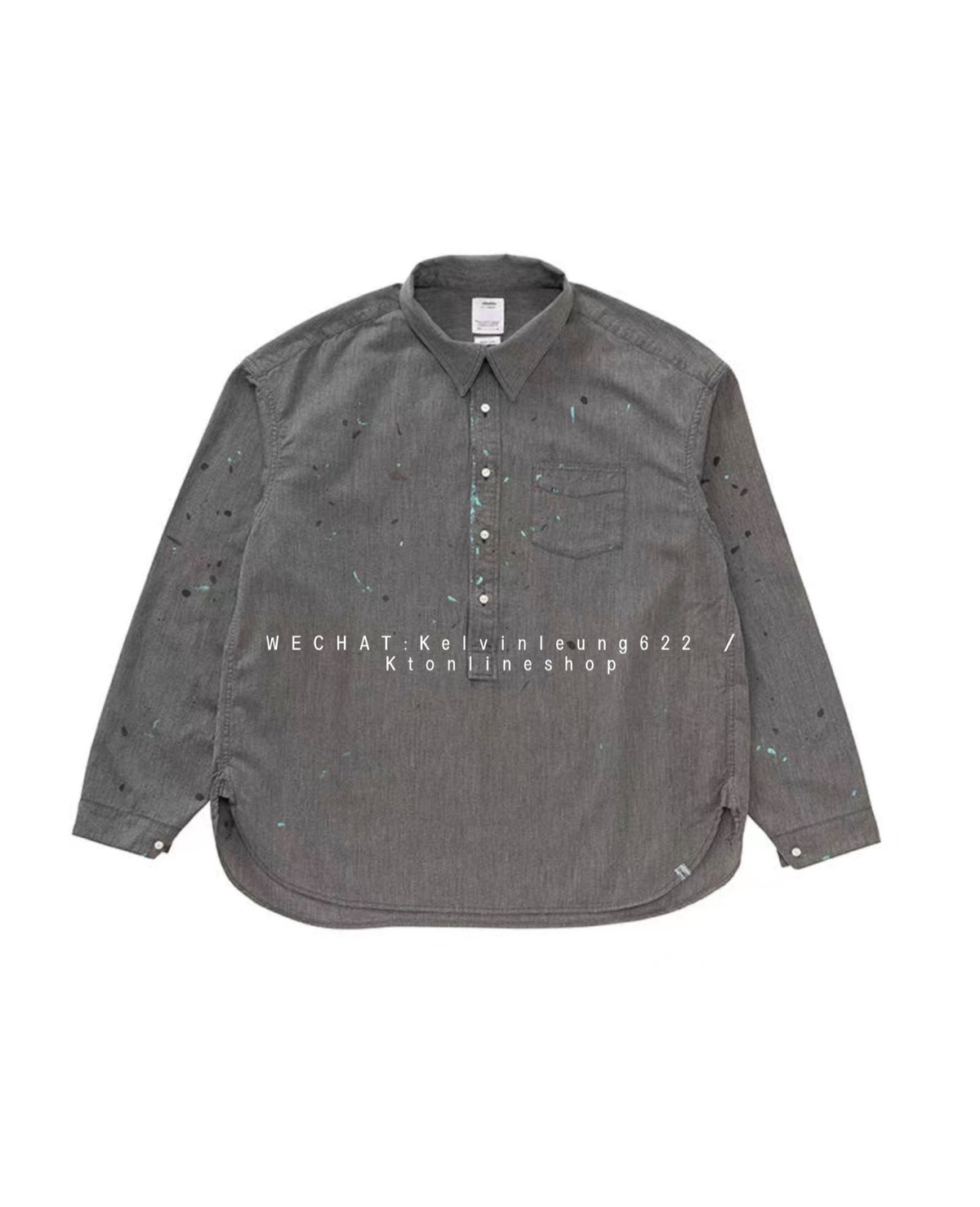VISVIM 26AW 1910 P.O CHAMBRAY L/S