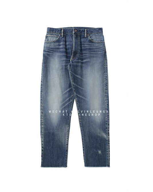 VISVIM 25AW SS JOURNEYMAN PANTS TACKED DMGD