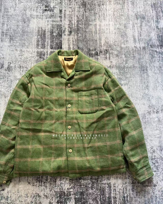 VISVIM 25SS MOTORS CLUB KEESEY CHECK DOWN JKT