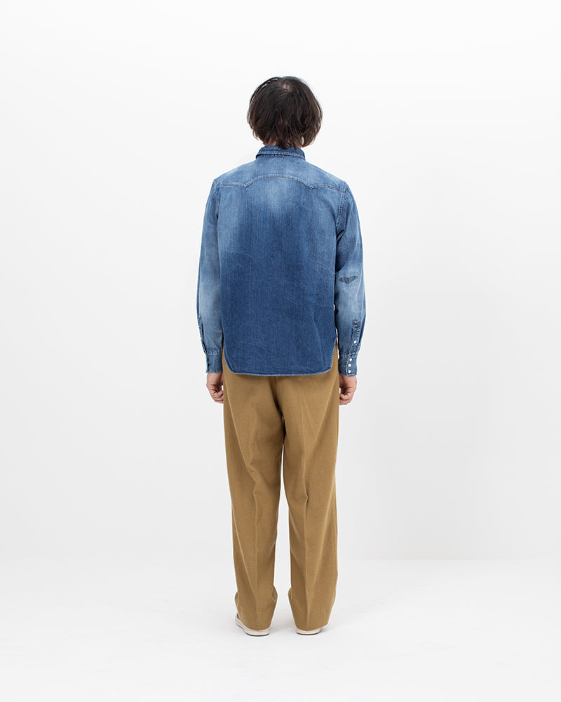 VISVIM 26AW SOCIAL SCULPTURE SHIRT DRY CRASH