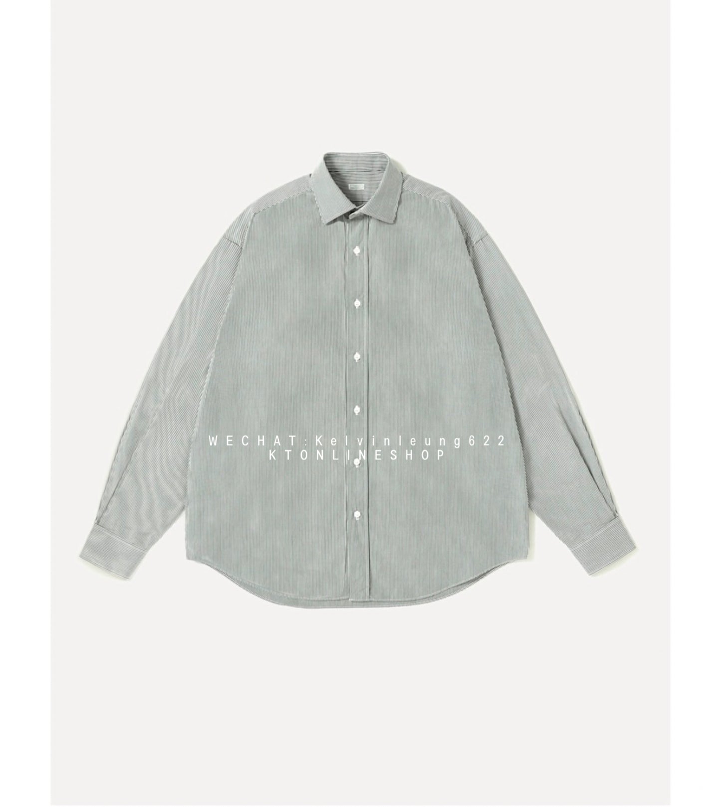 A.PRESSE 26AW Spread Collar Shirt