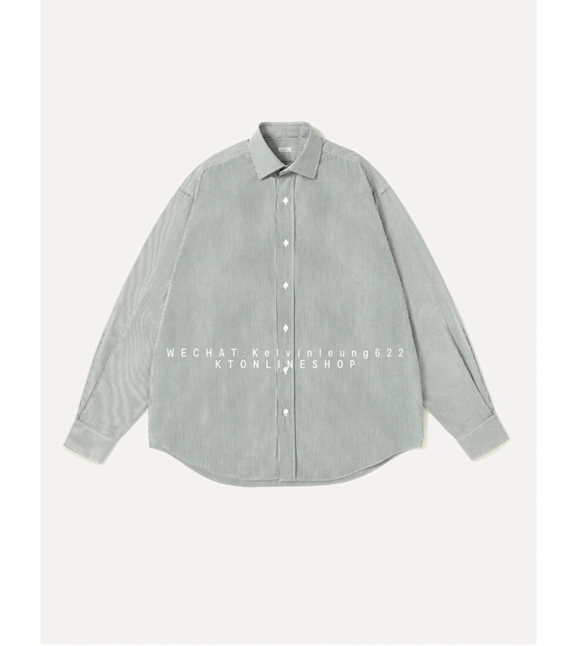 A.PRESSE 26AW Spread Collar Shirt
