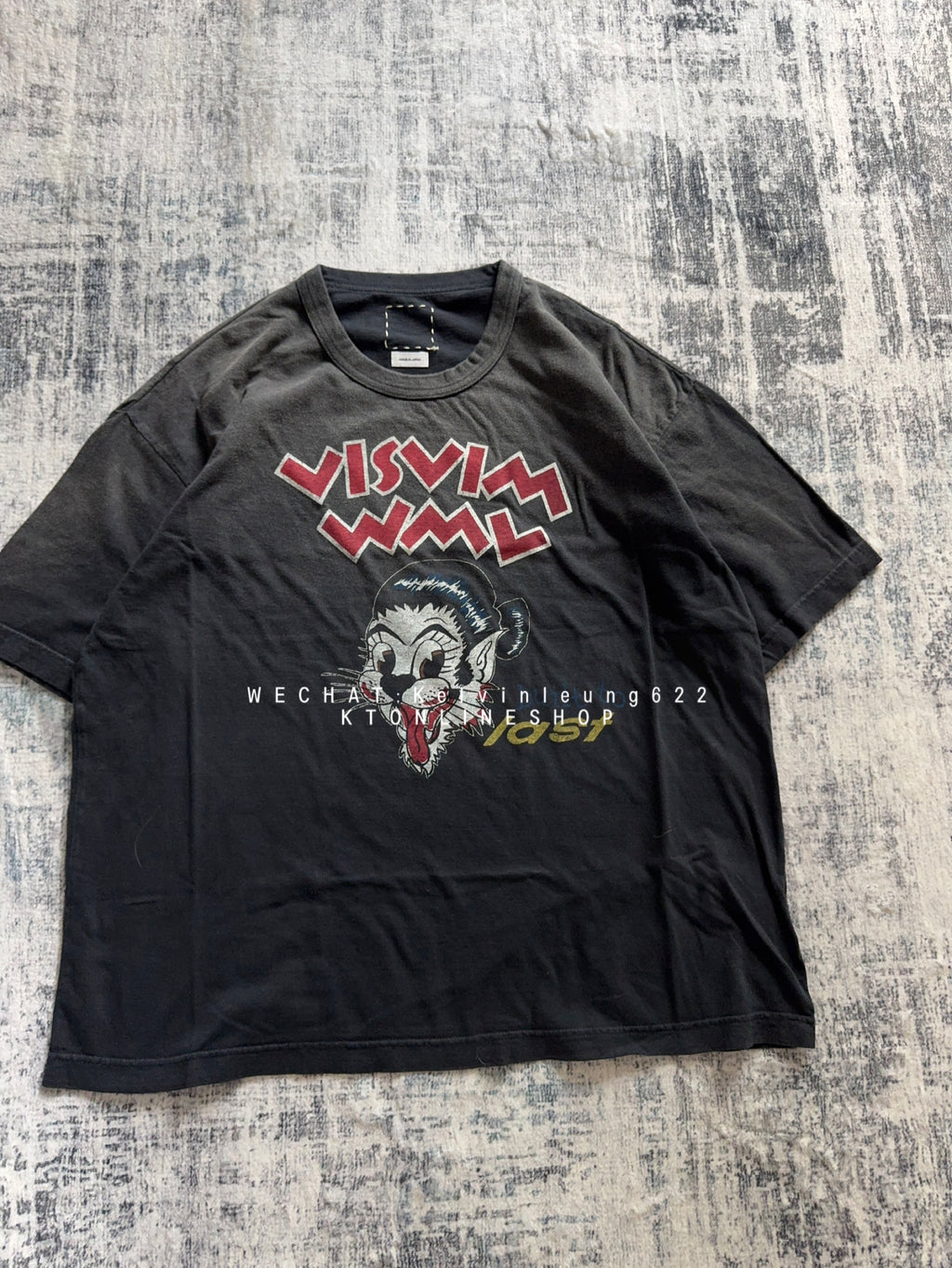 VISVIM 26SS SPOT JUMBO TEE S/S BLT DMGD