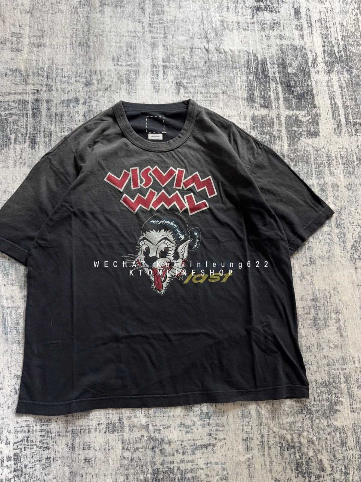 VISVIM 26SS SPOT JUMBO TEE S/S BLT DMGD