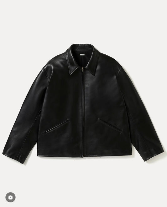 A.PRESSE 26SS LEATHER SPORT JACKET