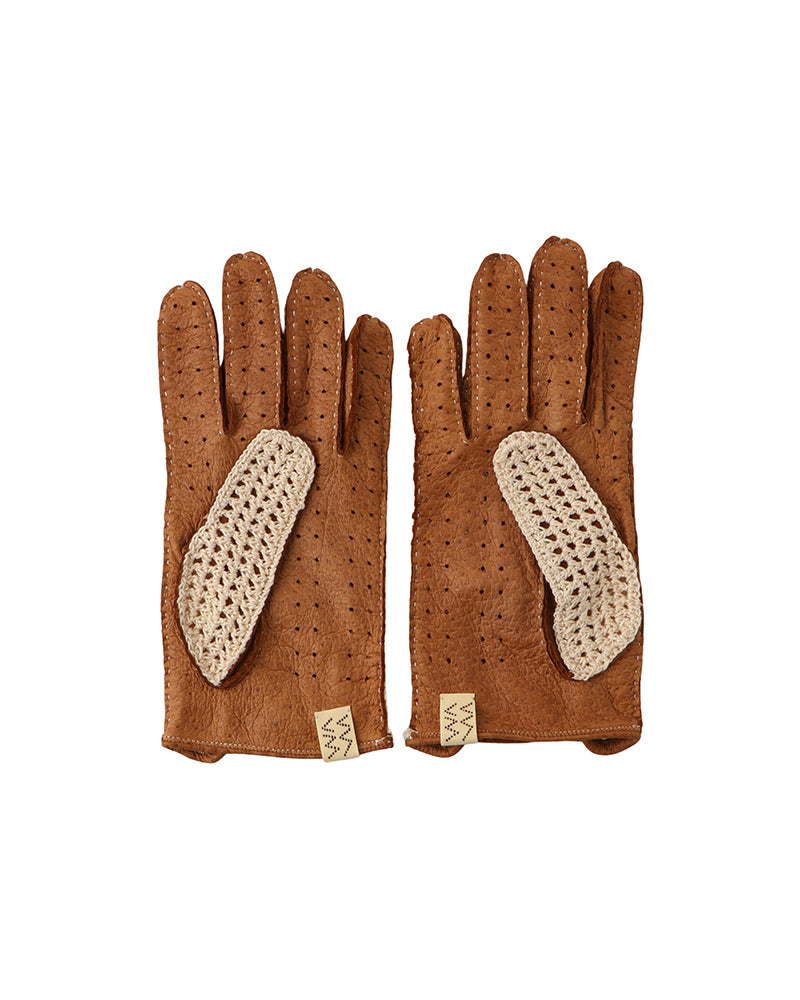 VISVIM 25AW MOTORS CLUB VMC CROCHET DRIVING GLOVES