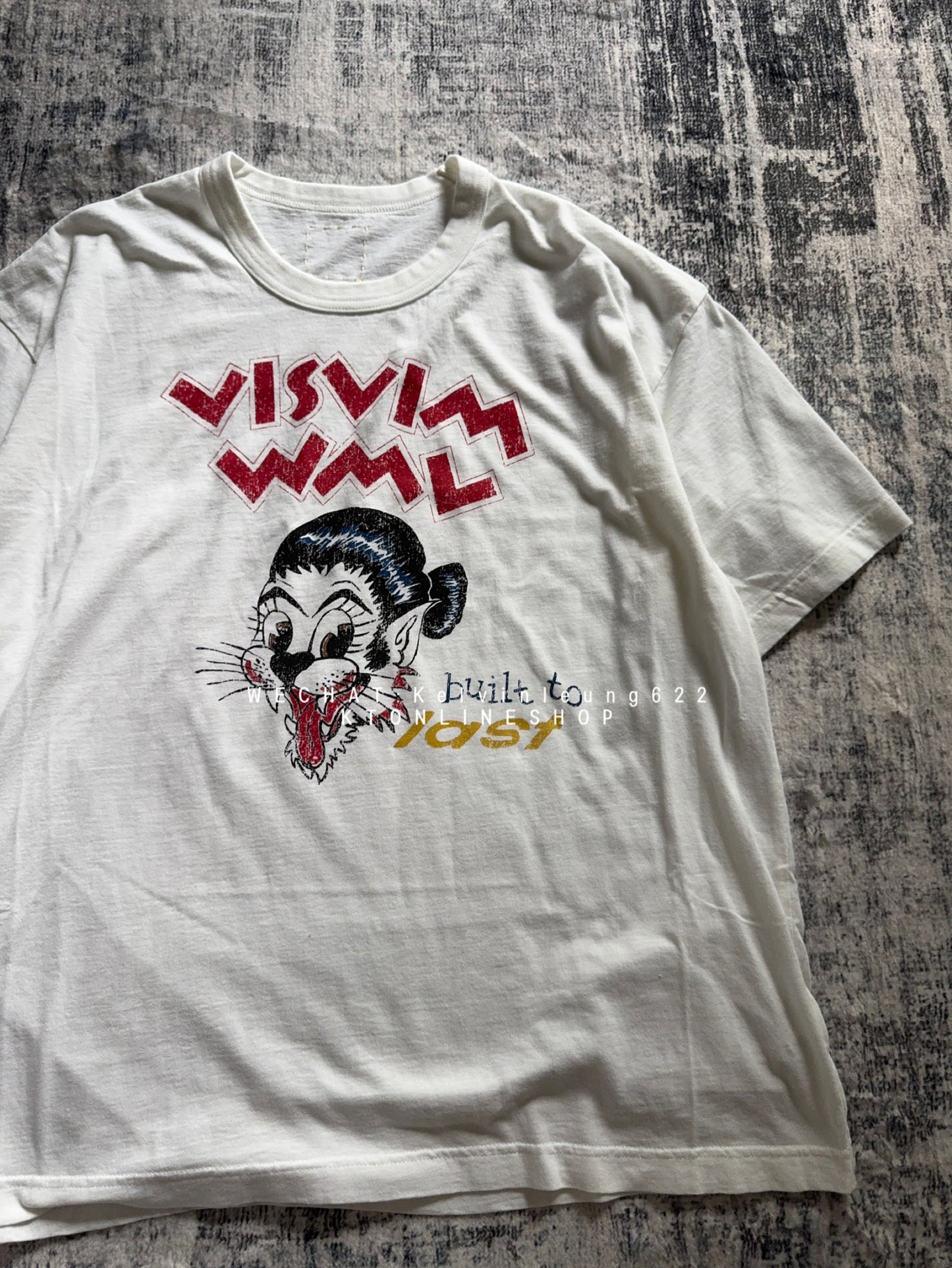 VISVIM 26SS SPOT JUMBO TEE S/S BLT DMGD