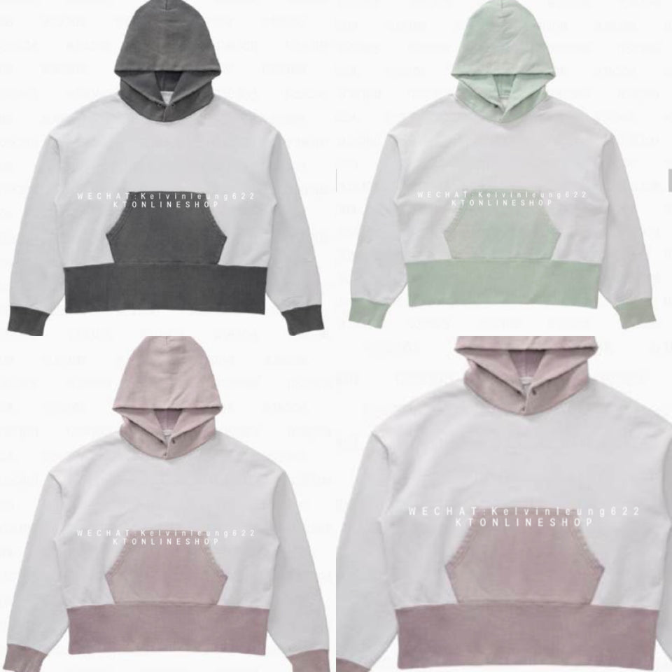 VISVIM 26FW FELLOW HOODIE P.O 2-TONE CRASH